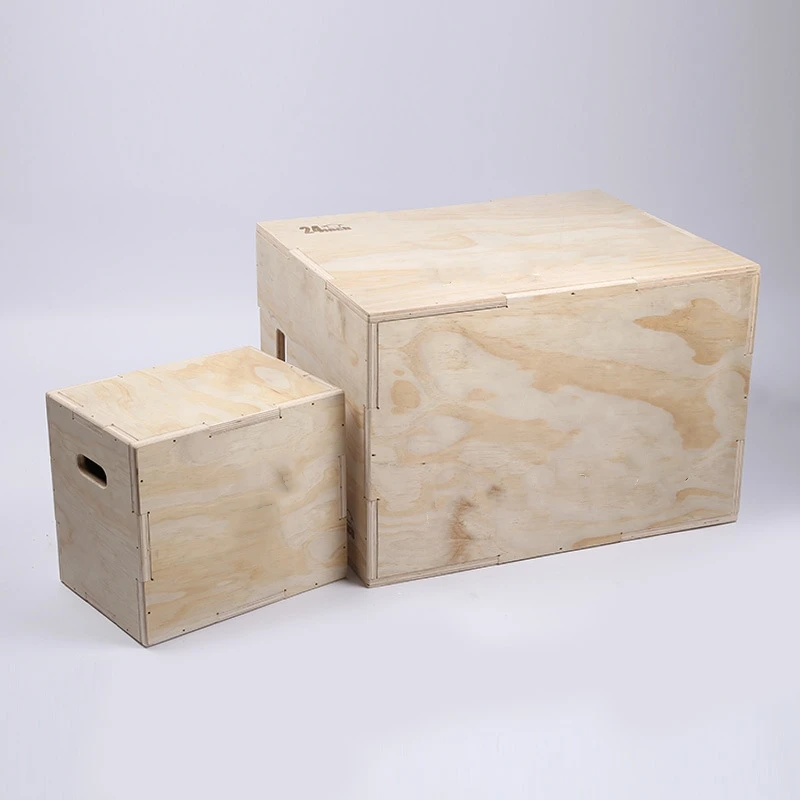 Yoga Fitness Training - 2026 3-in-1 Assembled Wooden Plyo Jump