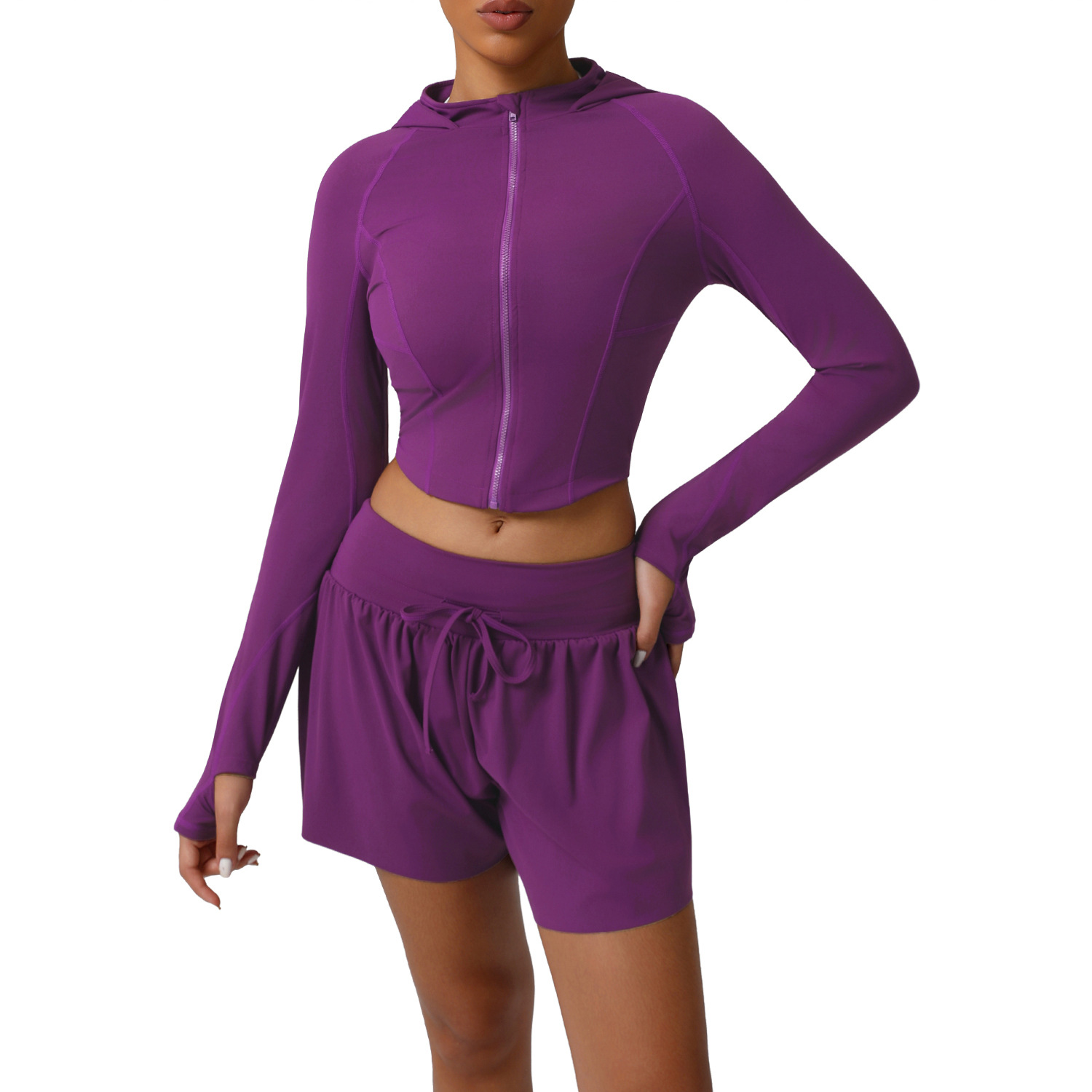 Yoga Fitness Hoodie - New Autumn Winter Women's Sports Yoga