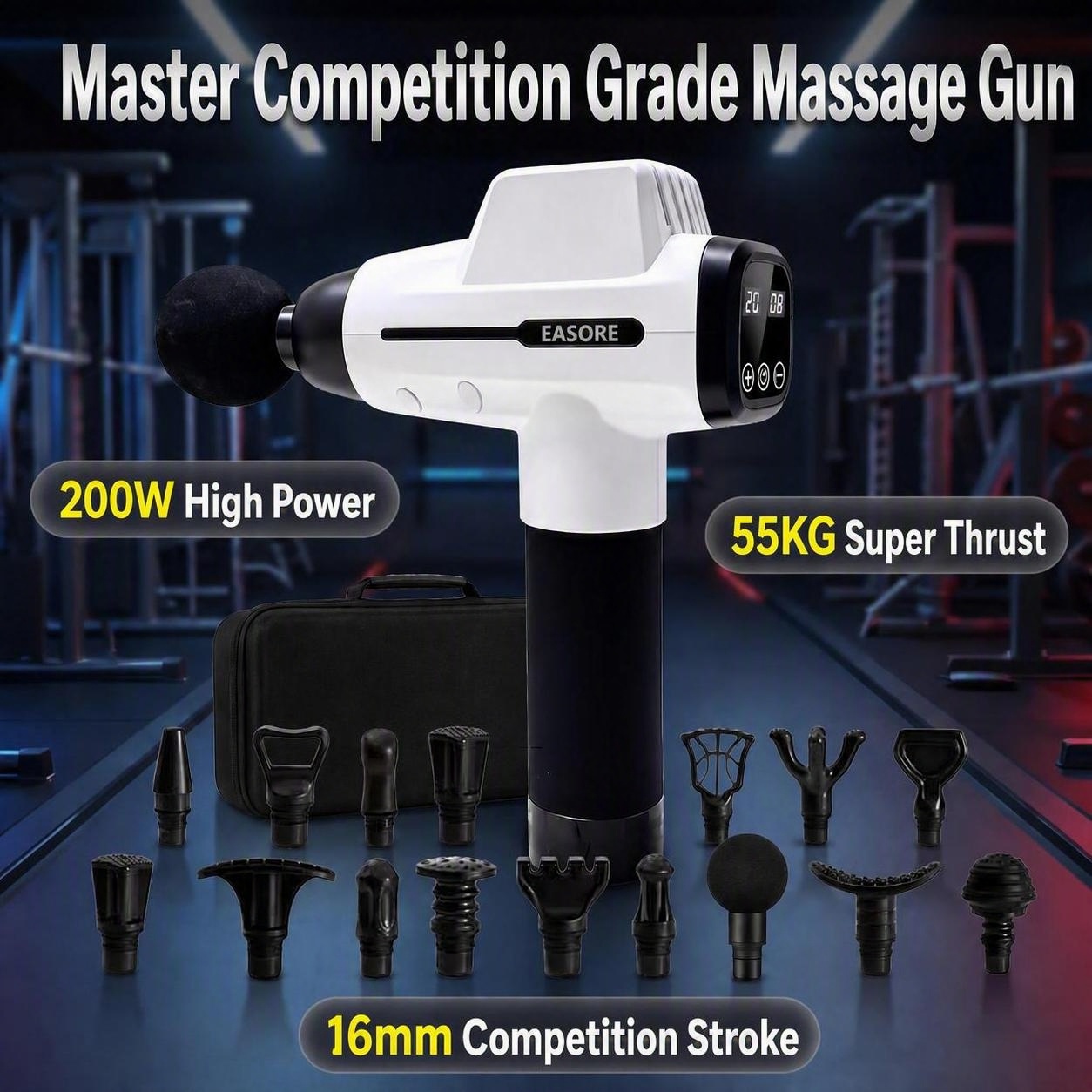 Vibration Massage Gun - 16mm Amplitude Professional Massage Gun X20