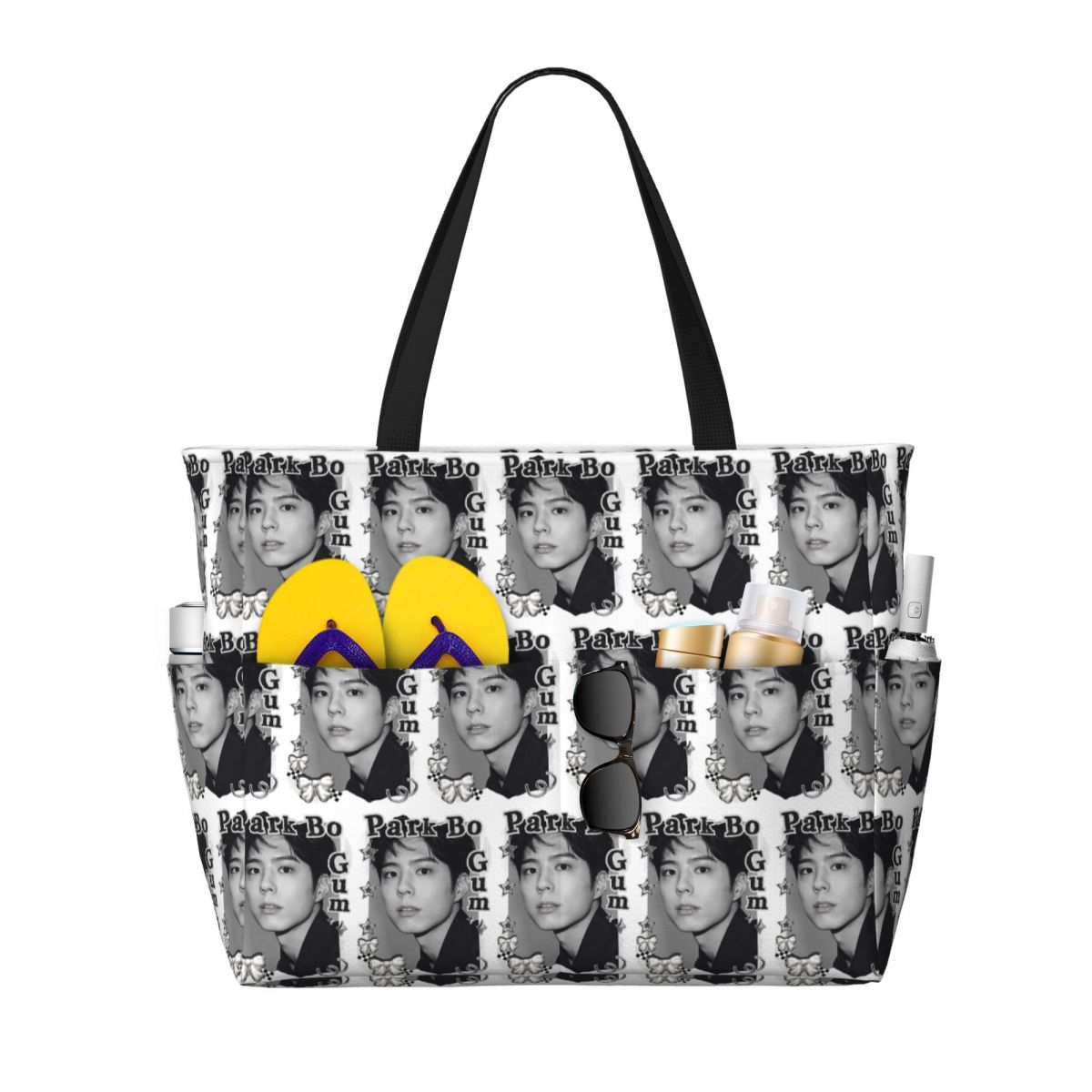 Yoga Fitness Park - Park Bo Gum Kpop Beach Tote