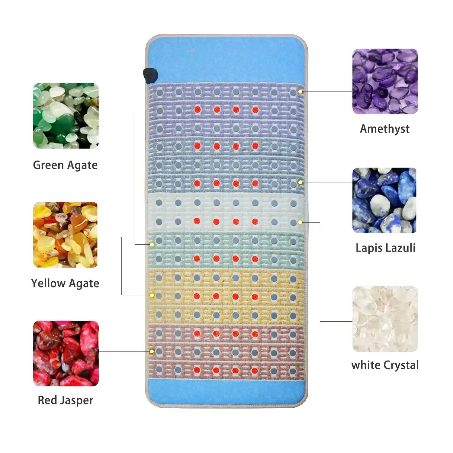 Reliable Natural Crystal Mat R - Oxygen Yoga & Fitness University Village 评论和价格