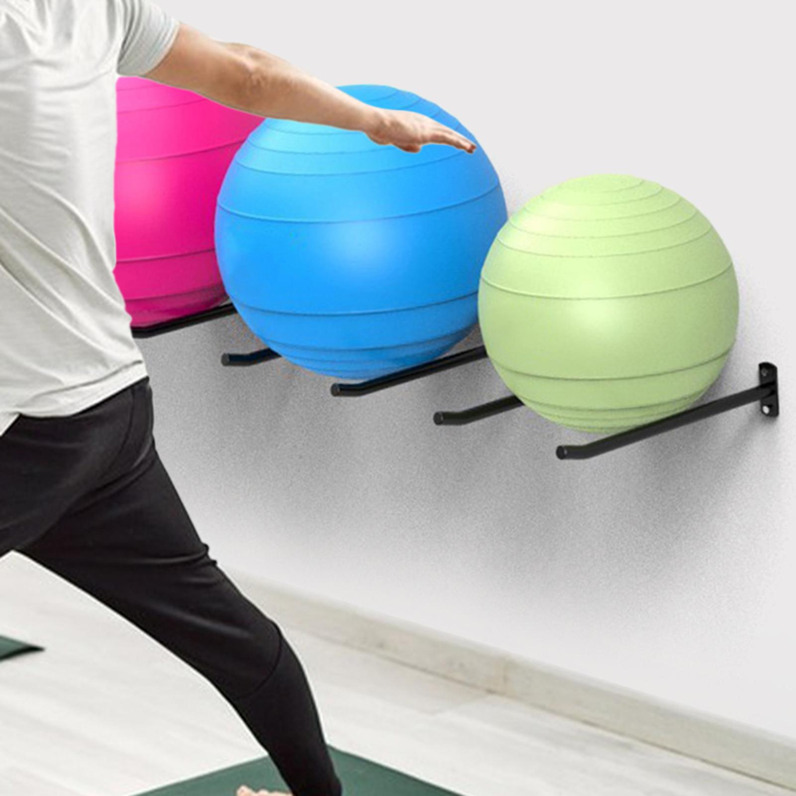 Exercise Ball Holder Pack of 2 - Yoga Fitness Rooms 评论和价格