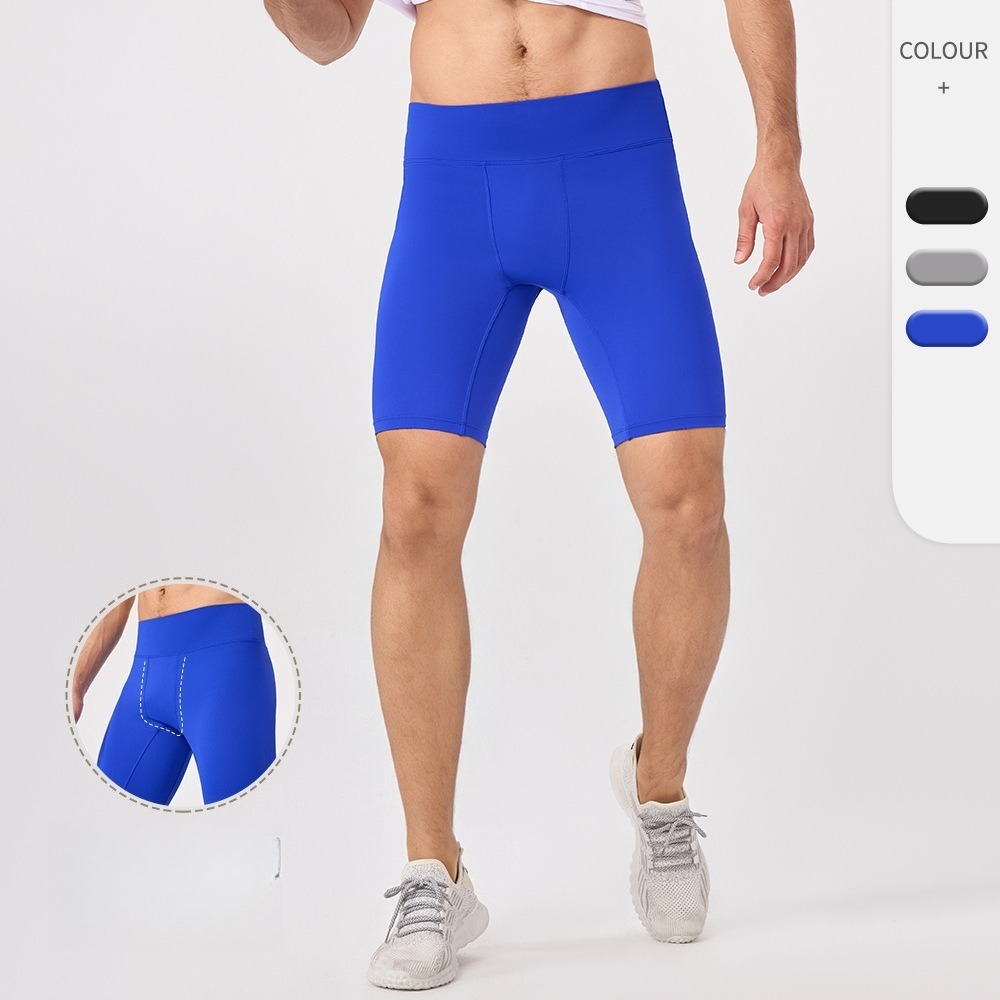 Men 5 Inch Compression Yoga Sh - Yoga Fitness Training 评论和价格