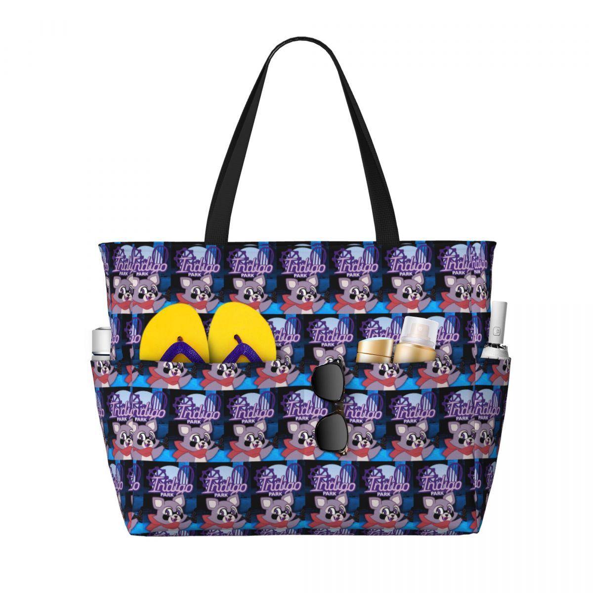 Rambley Indigo Park Beach Tote - Yoga Fitness Park 评论和价格