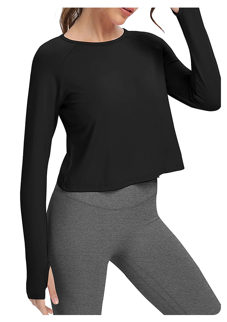 Women's Long Sleeve Yoga vest  - Yoga & Fitness Classes By Niharika Zirakpur Reviews 评论和价格