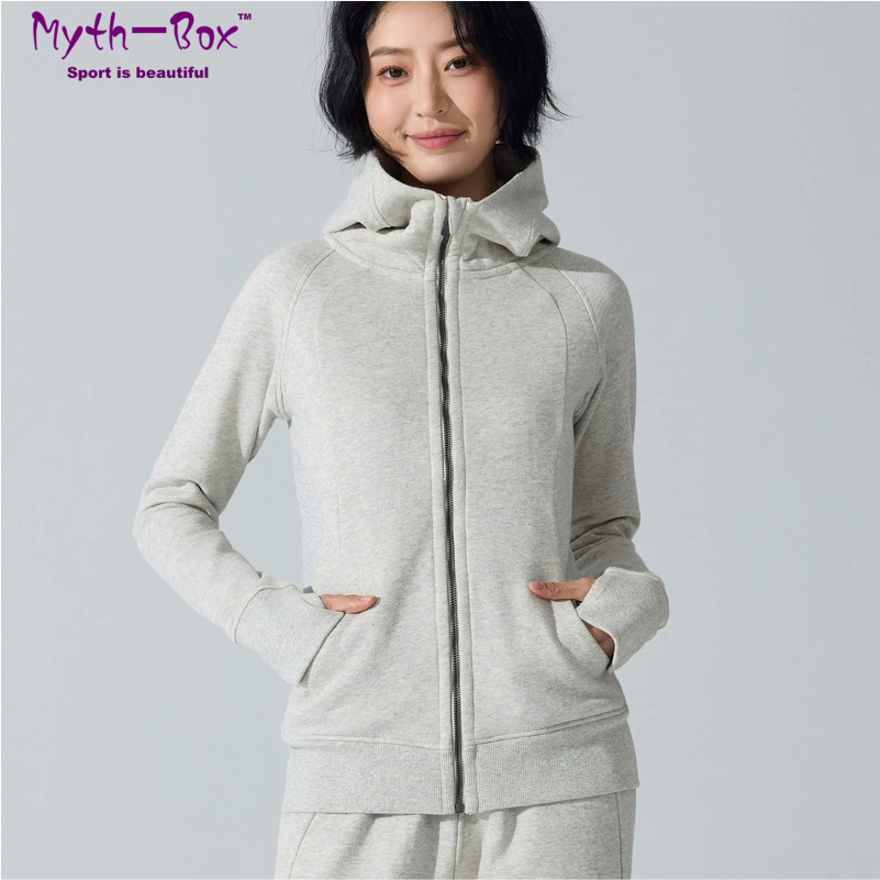 Winter Women Sport Jackets Fle - Yoga Fitness Hoodie 评论和价格