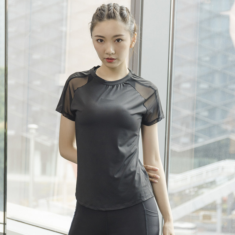 Summer Sports Short-Sleeved Wo - Yoga Fitness Training 评论和价格