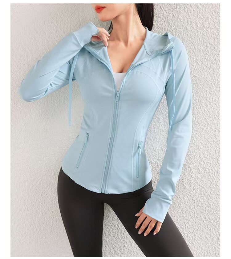 Women's Long-Sleeved Yoga Jack - Yoga Fitness Hoodie 评论和价格