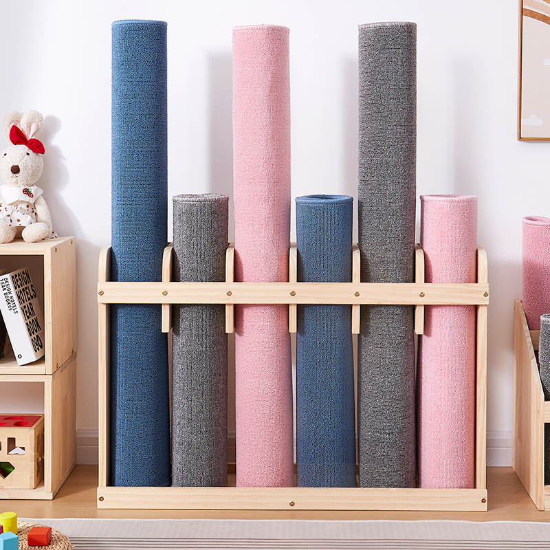Solid Wood Floor Storage Rack  - Yoga Fitness Rooms 评论和价格
