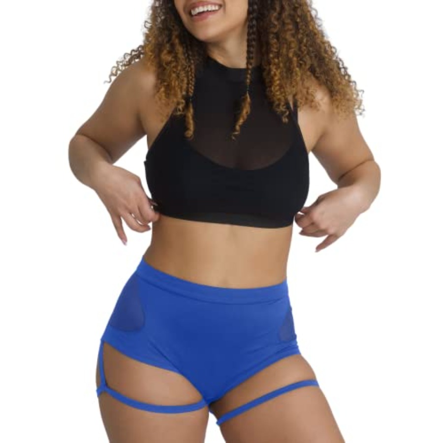 BZB Women's Booty Shorts with  - Yoga & Fitness Classes By Niharika Zirakpur Reviews 评论和价格