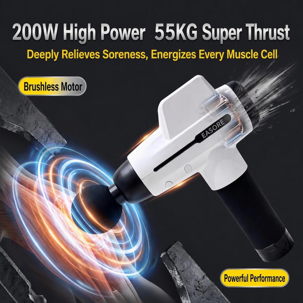 16mm Amplitude Professional Ma - Vibration Massage Gun 评论和价格