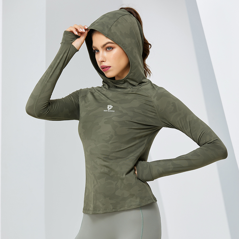 New Fitness Sports Hoodies Wom - Yoga Fitness Hoodie 评论和价格
