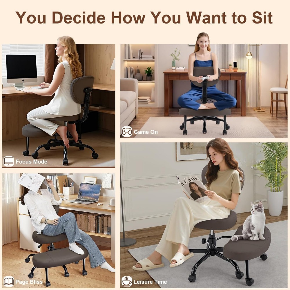Ergonomic Swivel Chair for Med - Yoga & Fitness Classes By Niharika Zirakpur Reviews 评论和价格