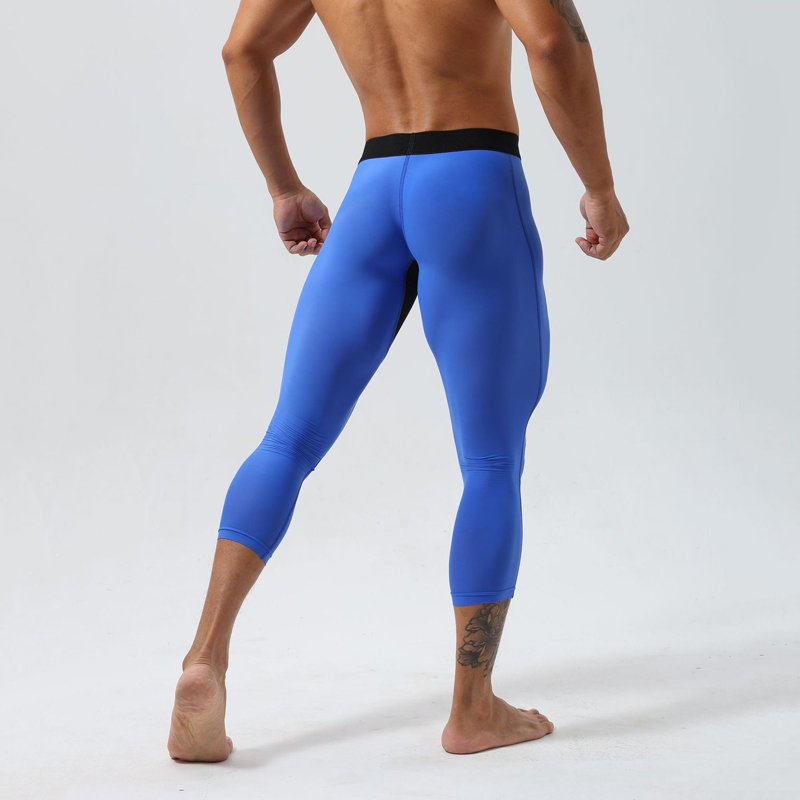 Men's High-Waist Compression T - Yoga Fitness Training 评论和价格