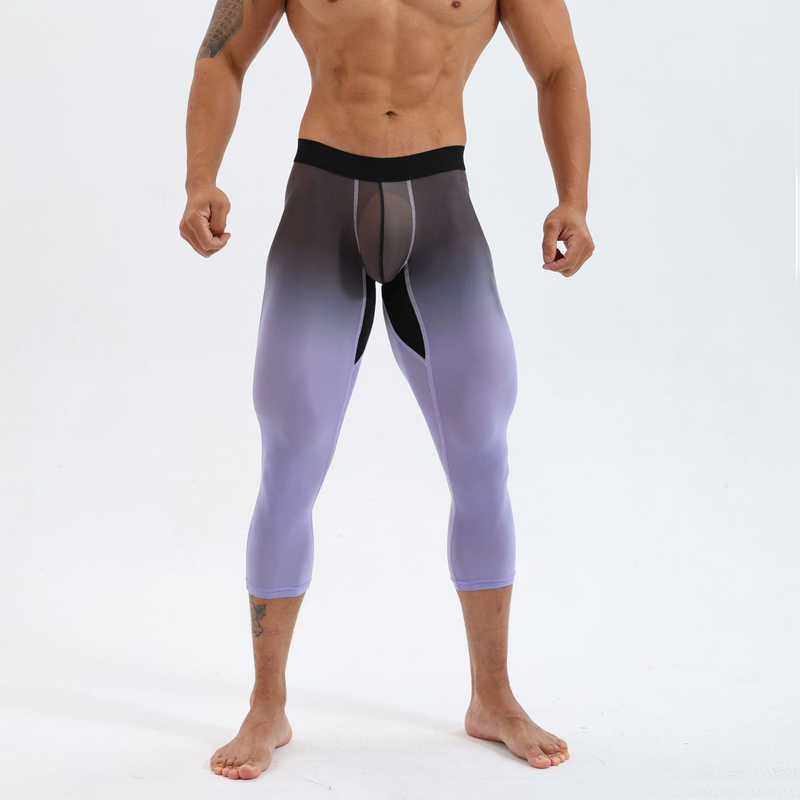 Men's High-Waist Compression T - Yoga Fitness Training 评论和价格