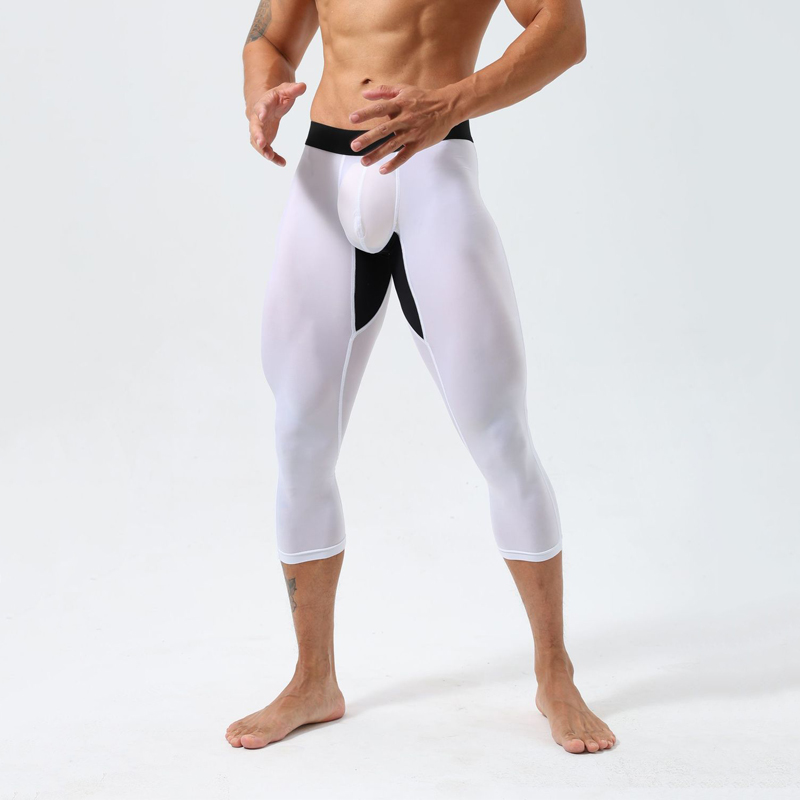 Men's High-Waist Compression T - Yoga Fitness Training 评论和价格
