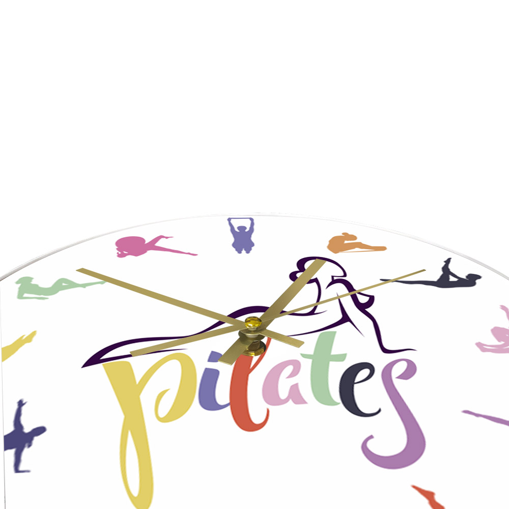 Pilates Pose Colorful Print Wa - Yoga Fitness Rooms 评论和价格