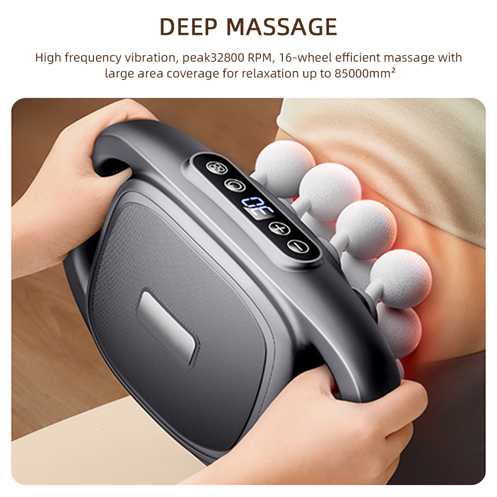 16-Head Fascia Gun High-Freque - Vibration Massage Gun 评论和价格