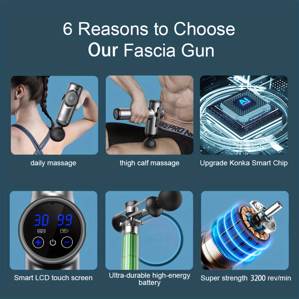 99 Level Massage Gun Fascia De - Vibration Massage Gun 评论和价格