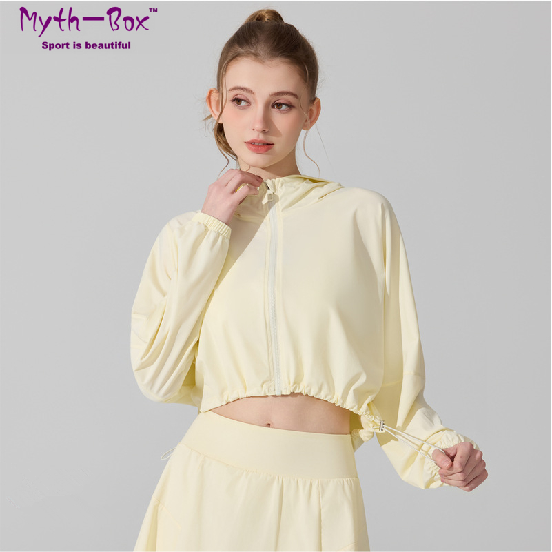 Women Running Jackets Anti-UV  - Yoga Fitness Hoodie 评论和价格